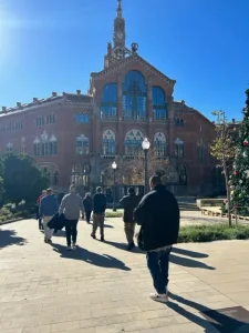Clínica Coroleu visita el Recinto Modernista de Sant Pau