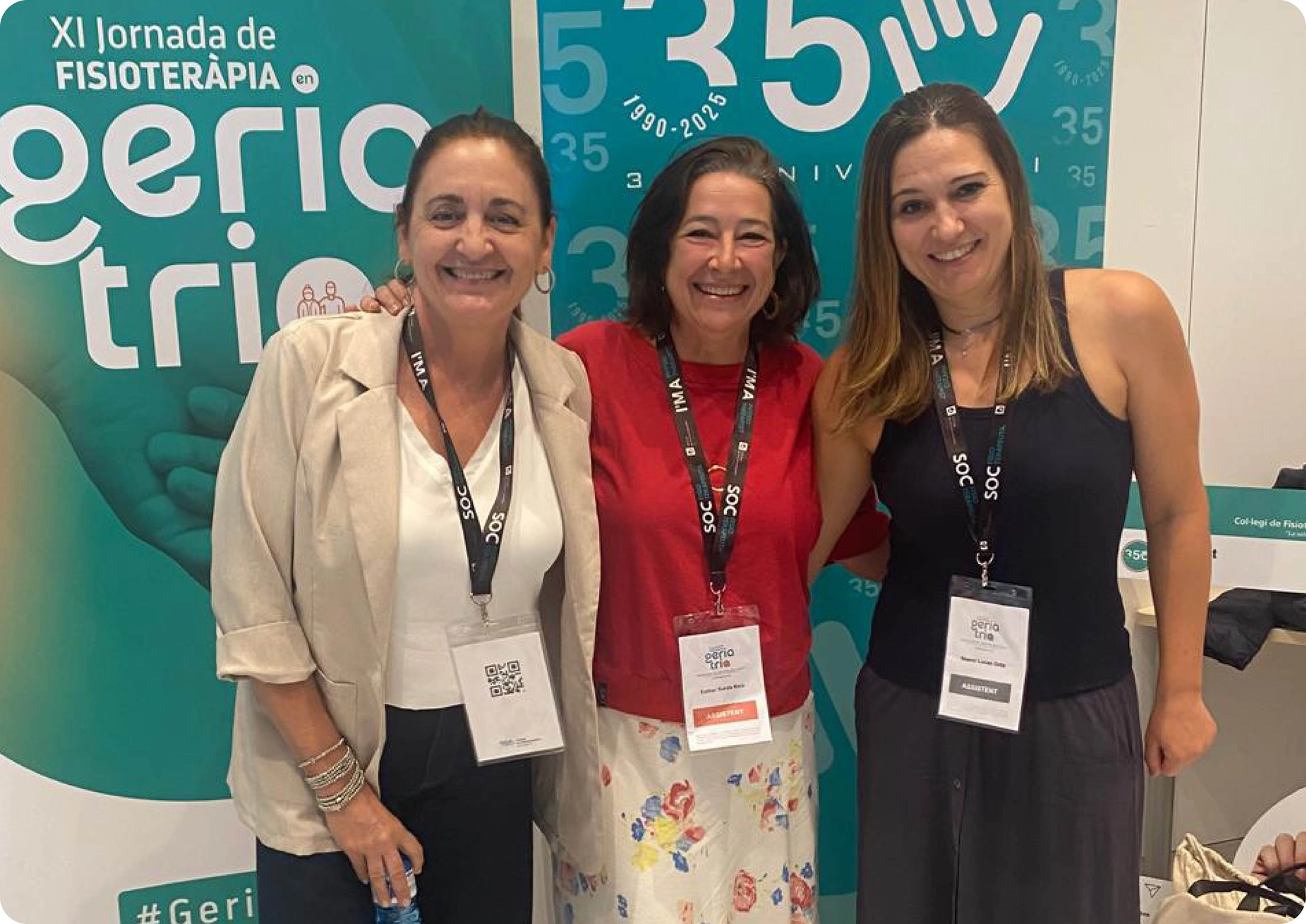 Professionals d’Hestia Health participen a les XI Jornades de Fisioteràpia en Geriatria de l’Hospital de Sant Pau