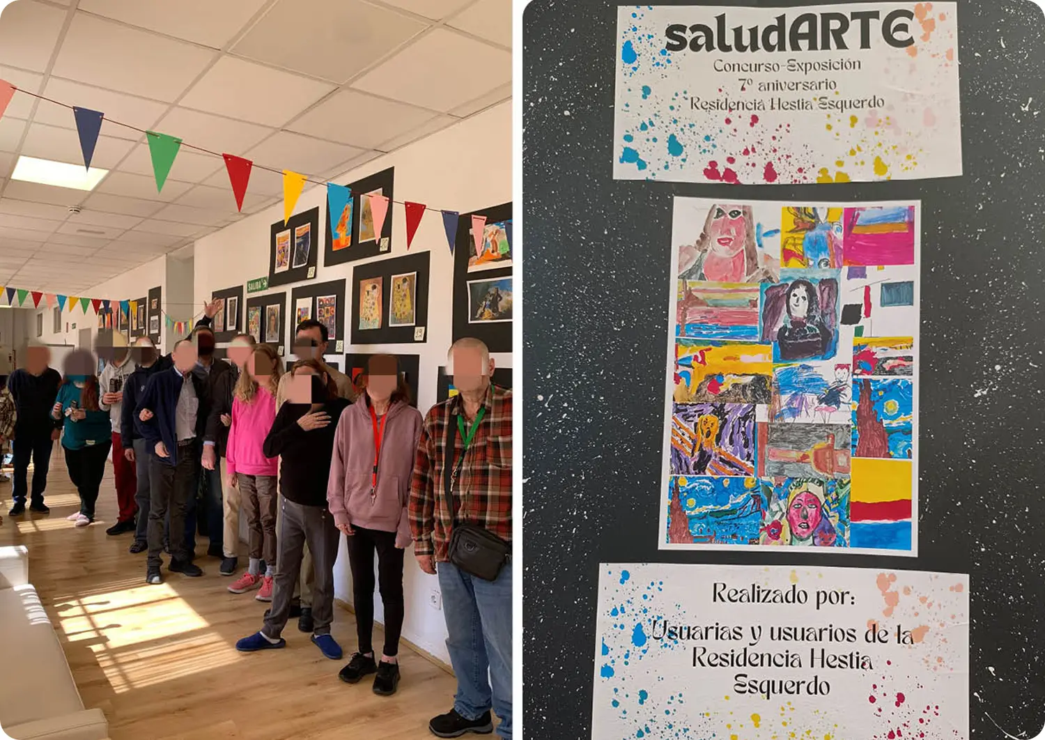 SaludARTE: un nuevo programa terapéutico que une arte y bienestar en la Residencia Hestia Esquerdo