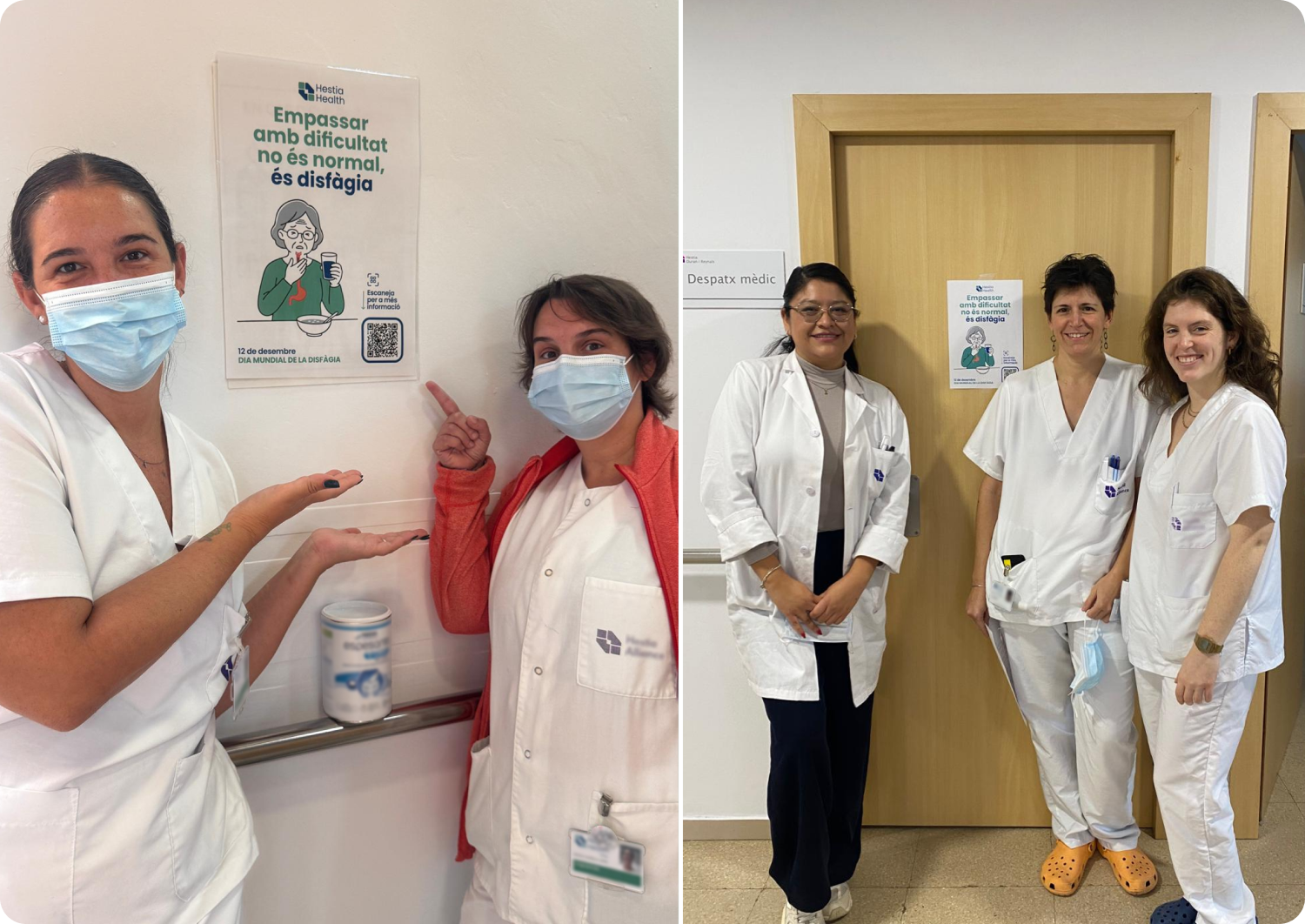 La campaña sobre la disfagia refuerza la concienciación en todos los centros de Hestia Health