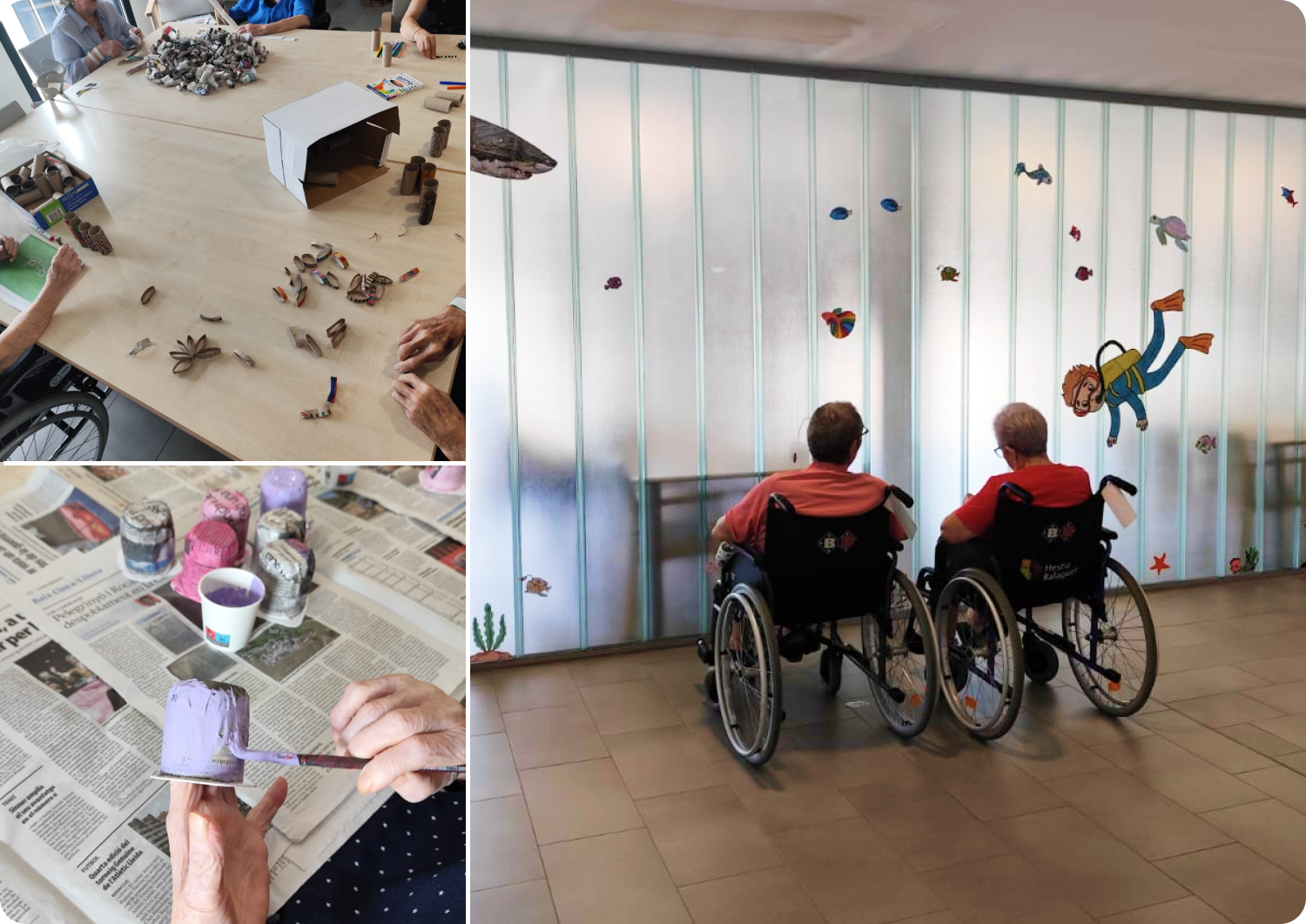 Creatividad y concienciación ambiental en Hestia Health Balaguer